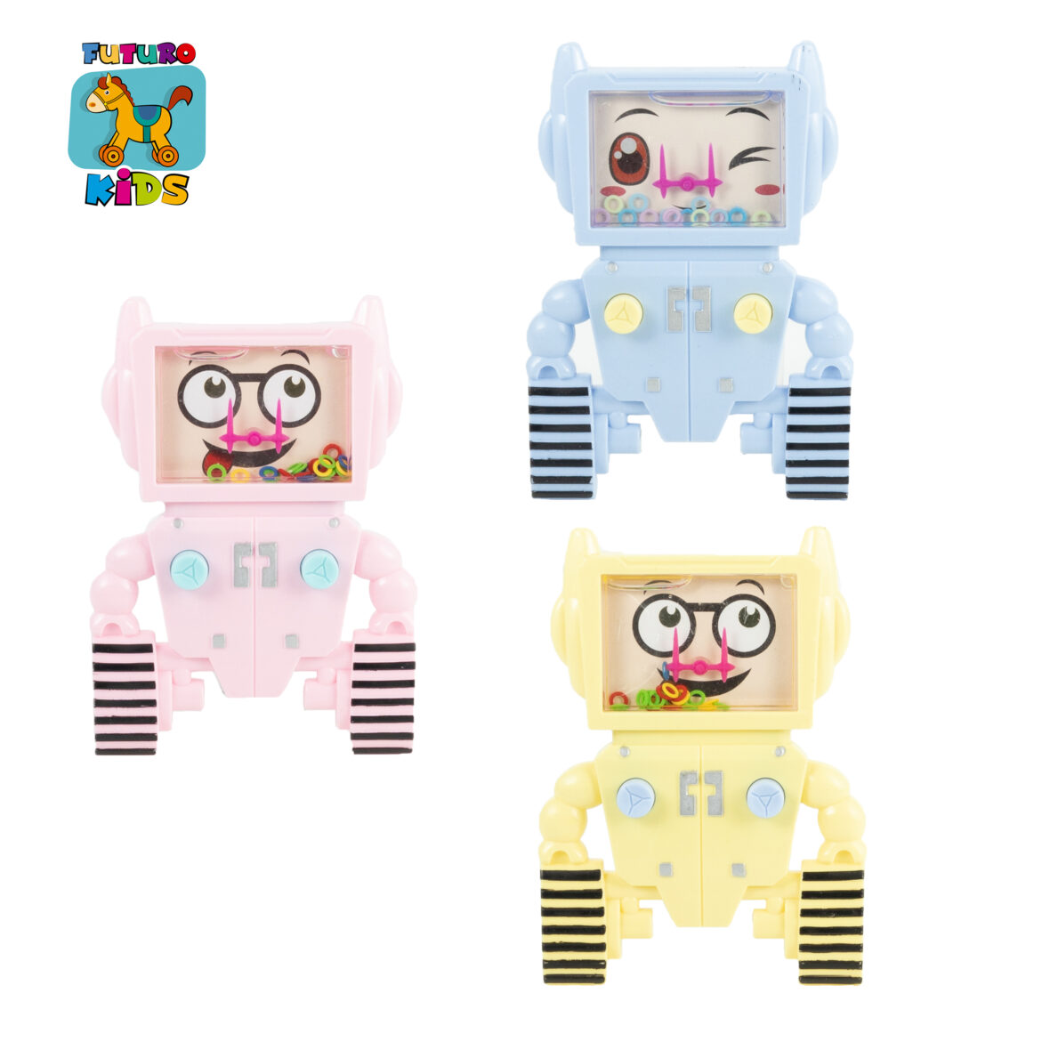 Brinquedo infantil – Jogo de argolas aquaplay mini game – Modelo Robô.