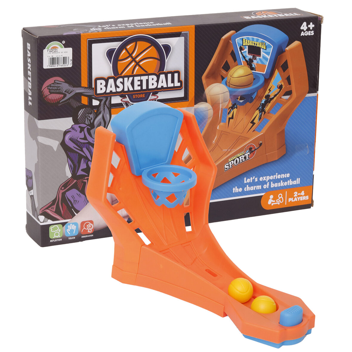 Mini Jogo de Basquete Basketball Store 36x24cm